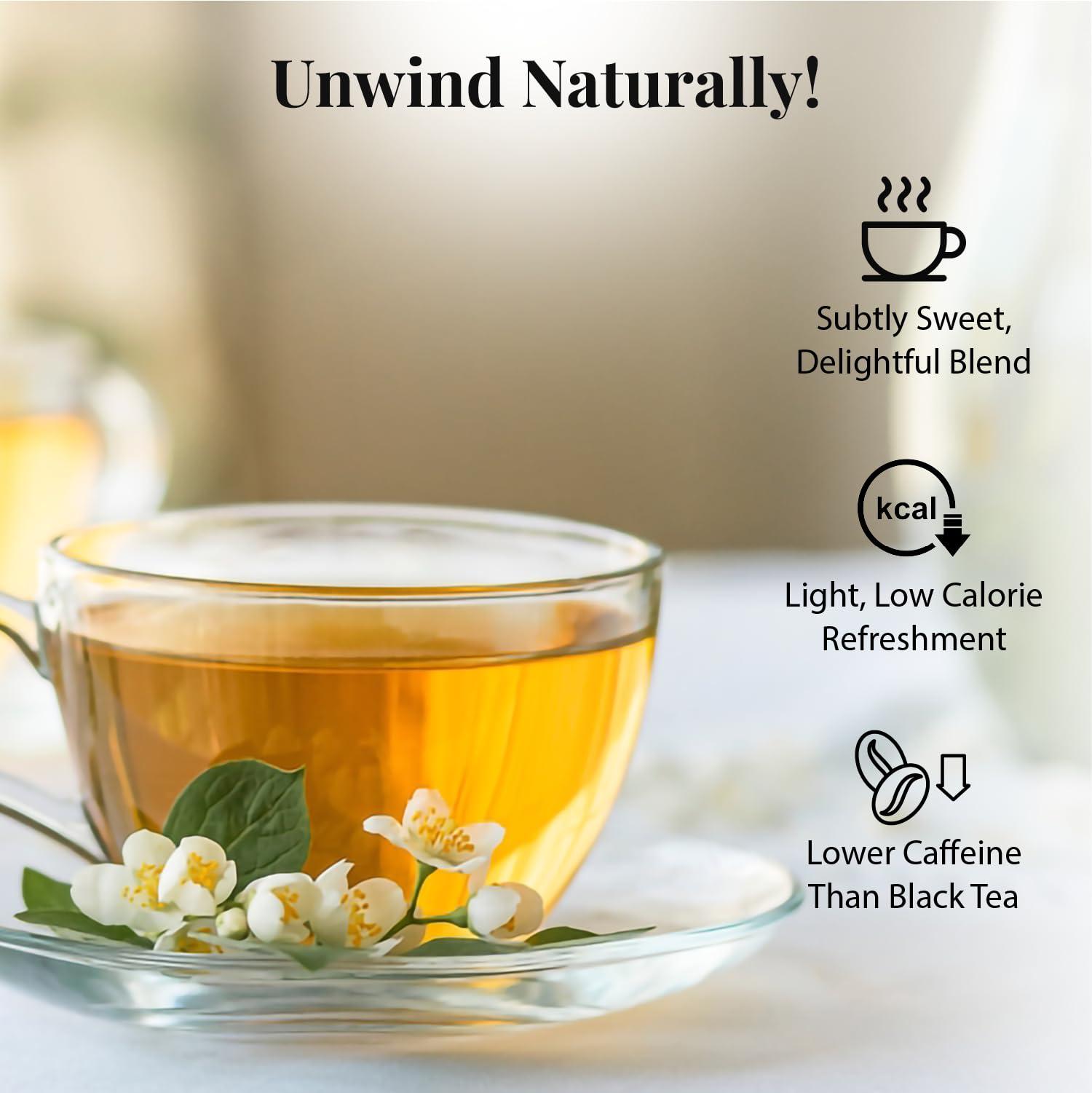 Twinings Twinings Green Tea Jasmine, 25 Teabags, Green Tea, Pure Elegance, Smooth and Floral