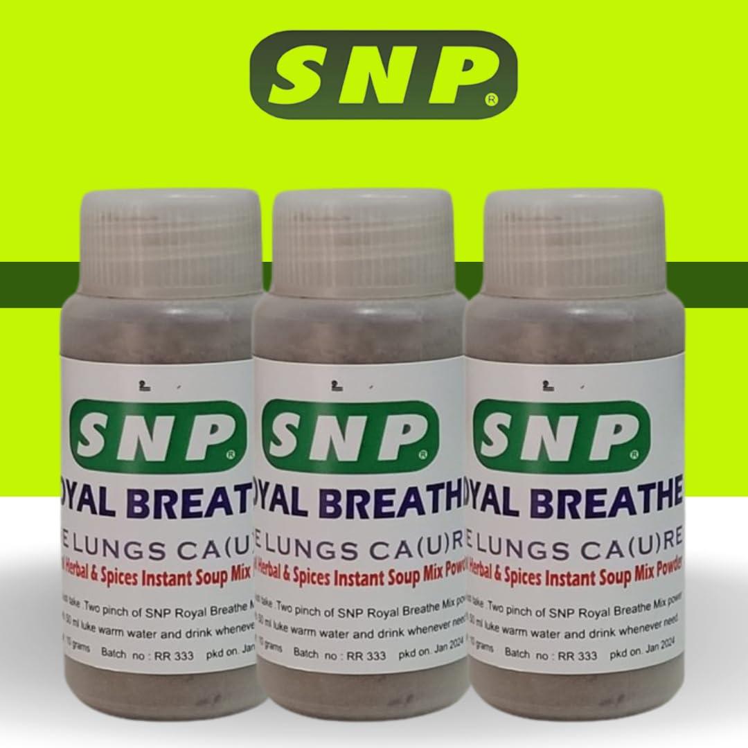Generic SNP Herbal Natural Royal Breathe Powder the lungs ca(u) re Herbal Powder 10 gm Pack of 1