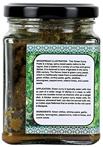 NOURCERY Nourcery Thai Green Curry Paste, 220g Jar [GAENG KIOW WAHN]