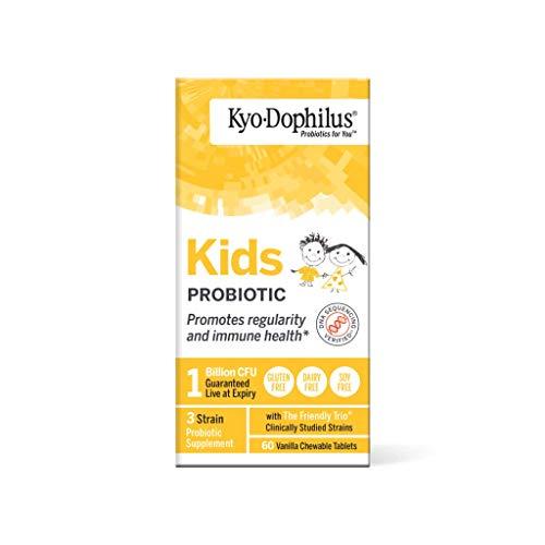 Kyolic Wakunaga - Kyolic, Kid's Kyo-Dophilus, Vanilla Chewable, 60 Tablets
