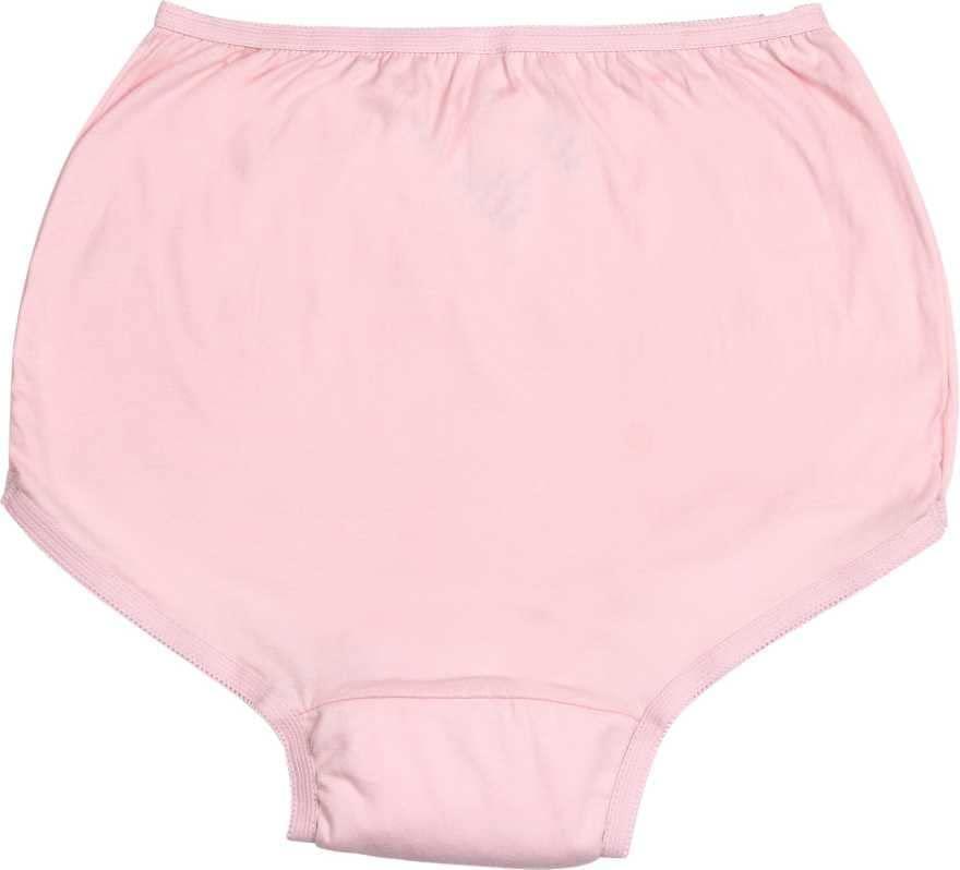 Generic Magic Moon Reusable adult diaper & Plastic Pants, Washable adult diapers, Incontinence Protective Underwear for Women, High Waist Panties For Women, Leak Proof, Pink Color (M)