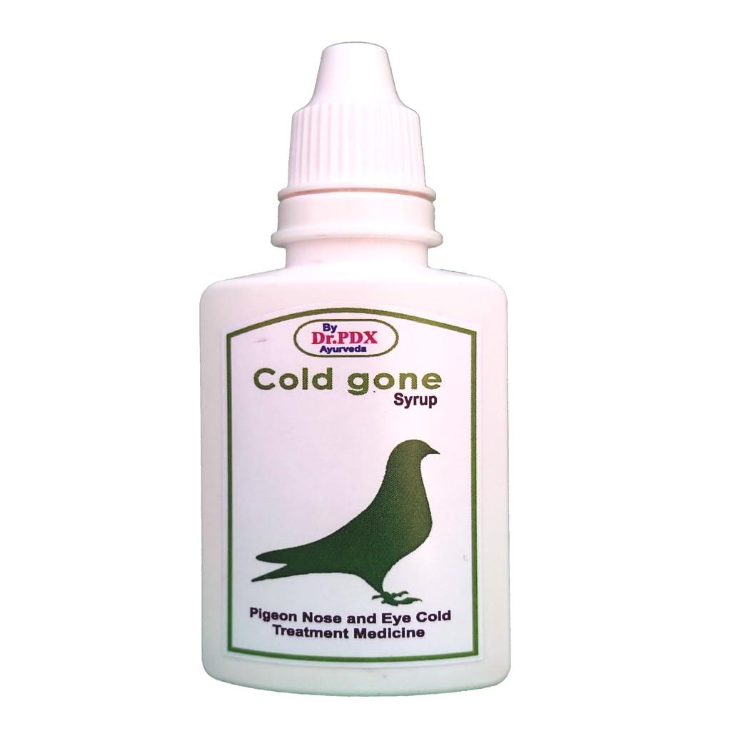 DR. PDX BIRD CARE CENTRE LUDHIANA 141001 CONTACT N Cold Relief Syrup- Pigeon Cold and Cough Infection Medicine (40.ML)