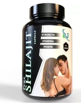 Ultra Health care Dr. Jakhar Shilajit Original & Pure Shilajeet for Immunity, Strength and Stamina-60 Caps