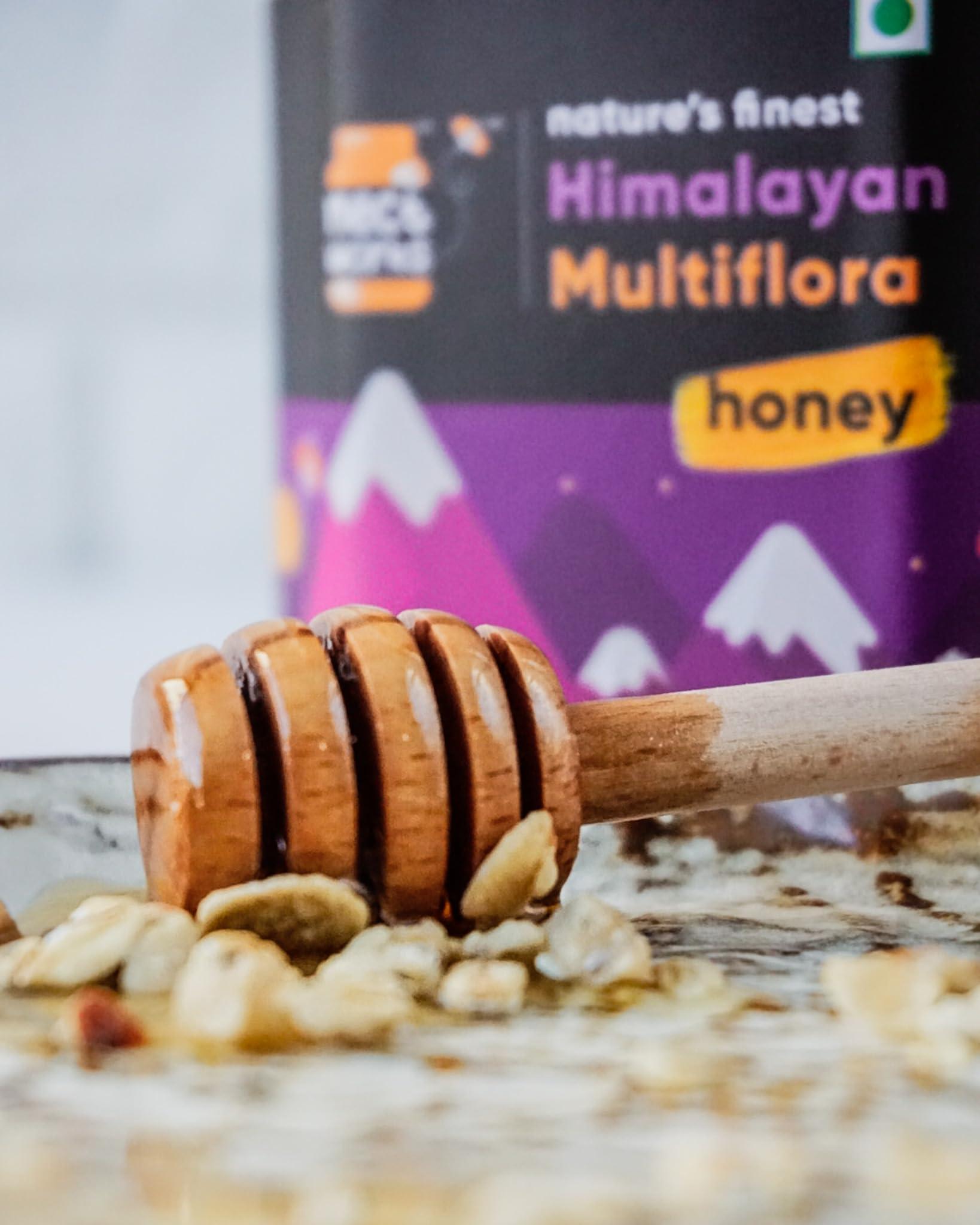 NECTWORKS NectWorks Himalayan MultiFlora Honey, 100% Natural Pure Honey, 1Kg