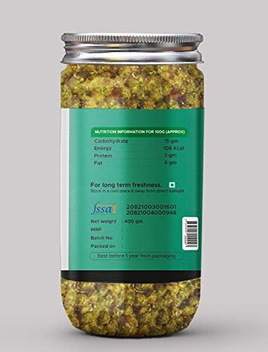 Achari Pickles Delhiwala Ker/Tenti Pickle Homemade Fresh Ker/Teinti Ka Aachar(400G) -Organic North Indian Pickle | Healthy Ker Pickle | Traditional Home Made Achaar