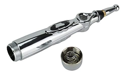 LRK LRK ACUPRESSURE 3-in-1 Electronic Acupuncture Pen, Meridian Energy Pen for Pain Relief Therapy, Electric Meridians Acupuncture Machine, 1 x AA Battery Needed (Not Included)