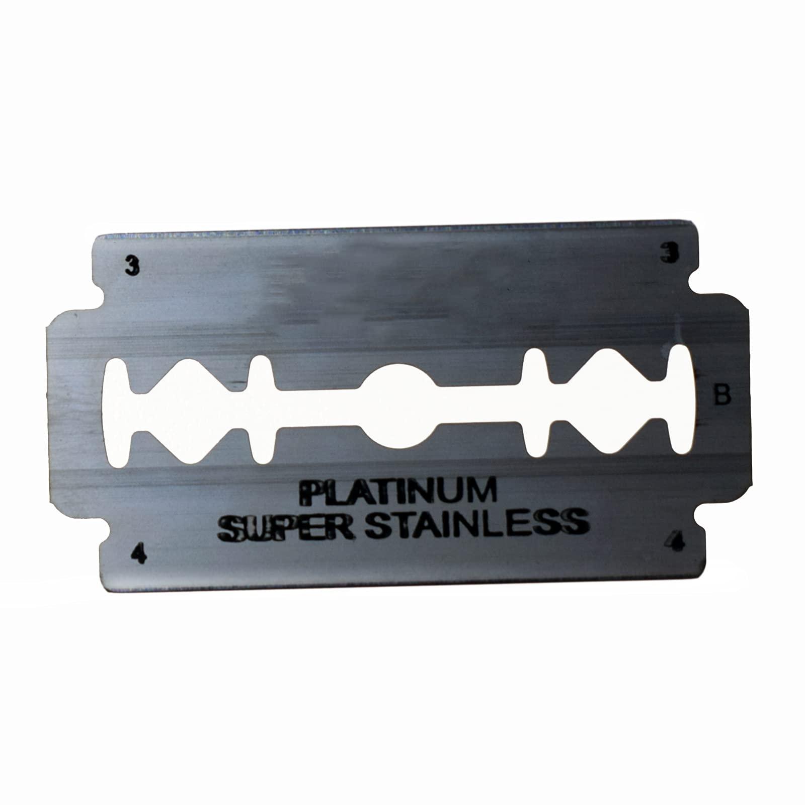 Rangale Rangale Double Edge Safety Razor Blades Replacement Old Fashion MenS And Women's Safety Razor Stainless Steel Blades For Shaving,1 Count