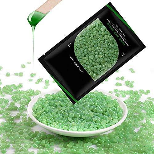 XAMILE XAMILE Wax Beads for Hair Removal, Hard Wax Beans For Painless Hair Removal, Canadian Bikini Facial Eyebrow Waxing At Home Waxing Beads Refill for Women (Multicolor)
