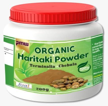 pmw Pmw - Export Quality - Haritaki Powder Harad Powder Harde Powder - 200 gms - Bottle Pack