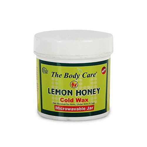 BODYCARE The Body Care Microwavable Lemon Honey Cold Wax - 200g (Pack of 4) | Refreshing Hair Removal