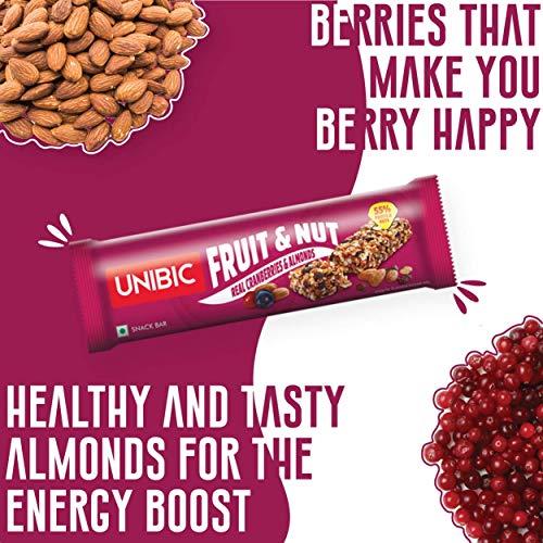 Unibic Unibic Snack Bar Fruit & Nut, 12 x 30 g