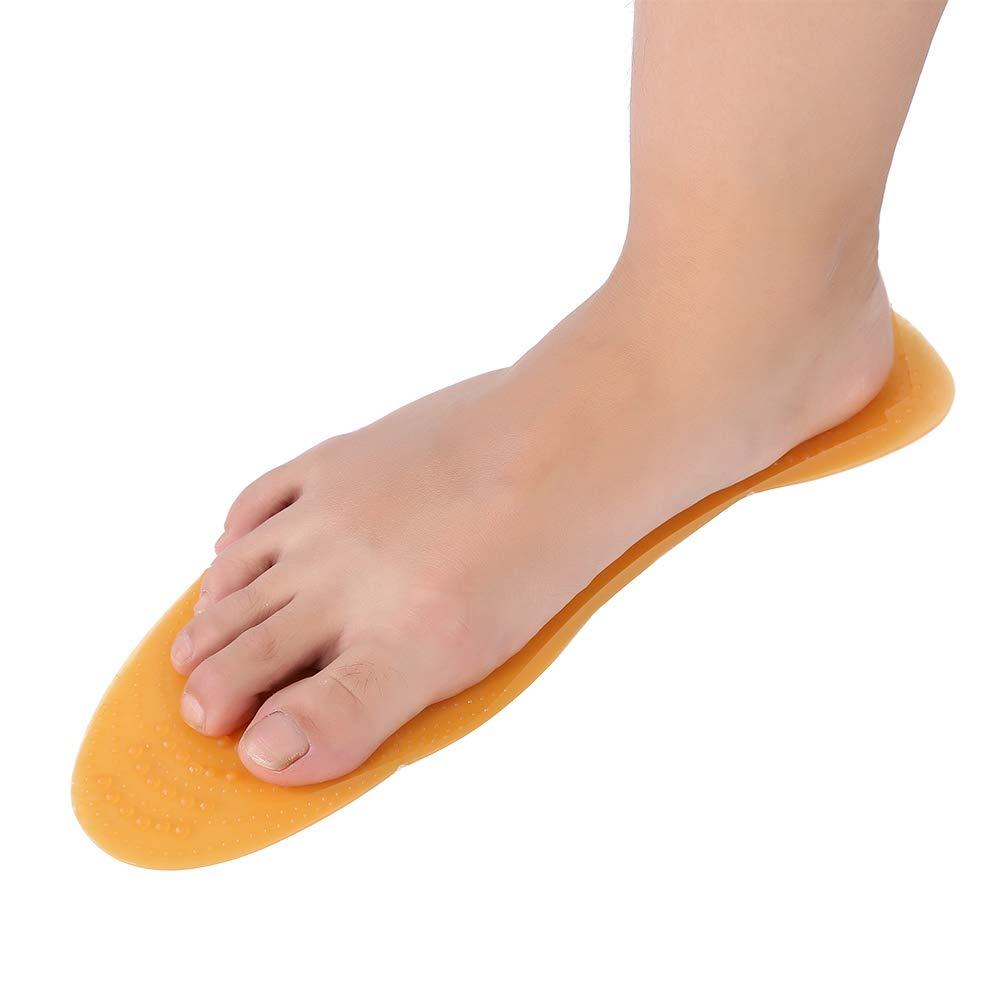 Liujaos 1 Pair Acupoints Reflection Cutable Magnetic Insole, Breathable Acupressure Magnetic Massage Insoles, for Relieve Fatigue for Promote(41-45 Yards)