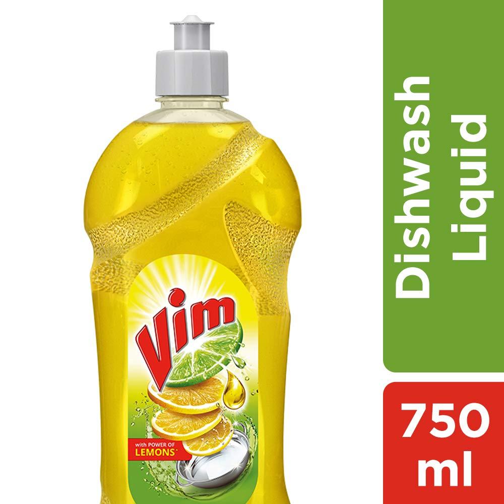 VIM VIM LIQUID YELLOW BOTTLE 750ML & VIM SPRAY SHUDHHAM 450ML
