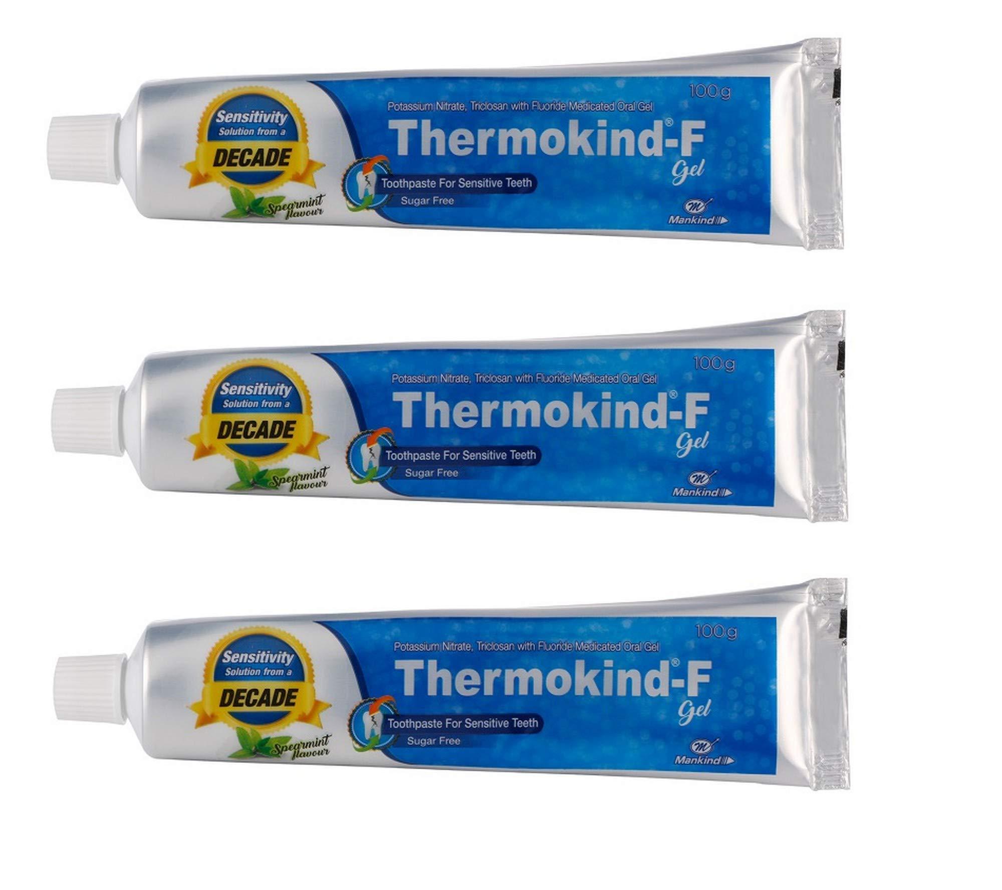 Thermokind-F Thermokind-F Sensitive Teeth Oral Gel-100 G(Pack Of 3)