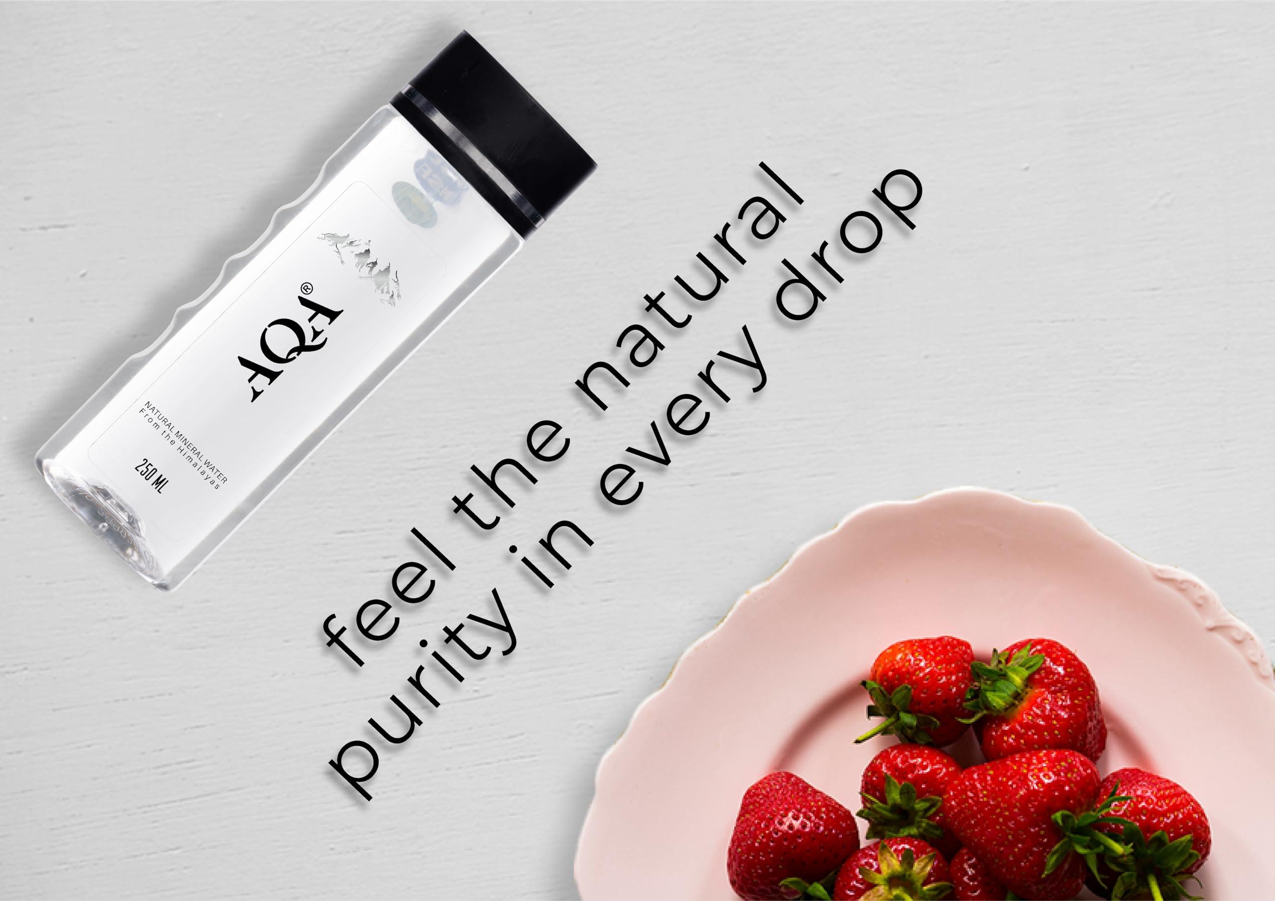 VARAHI AQA Naturally Alkaline Mountain Water | 250ml - 42 bottles | Natural Mineral Water from The Himalayas