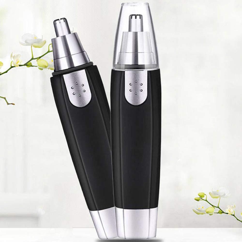 Qnotici YD-101 Nose Hair Trimmer Painless Ear Facial Hair Removal Water Resistant Hygienic Clipper Mirror Design for Nose Ear Eyebrow