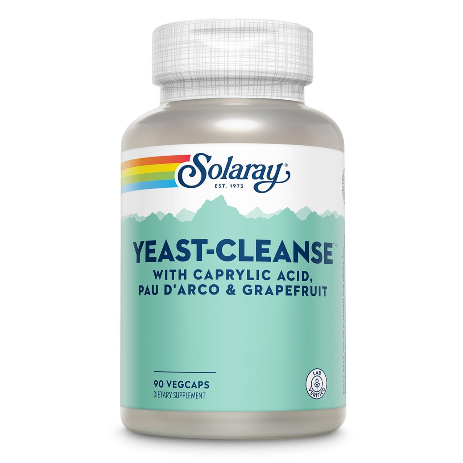 SOLARAY Yeast Cleanse 90 Capsule
