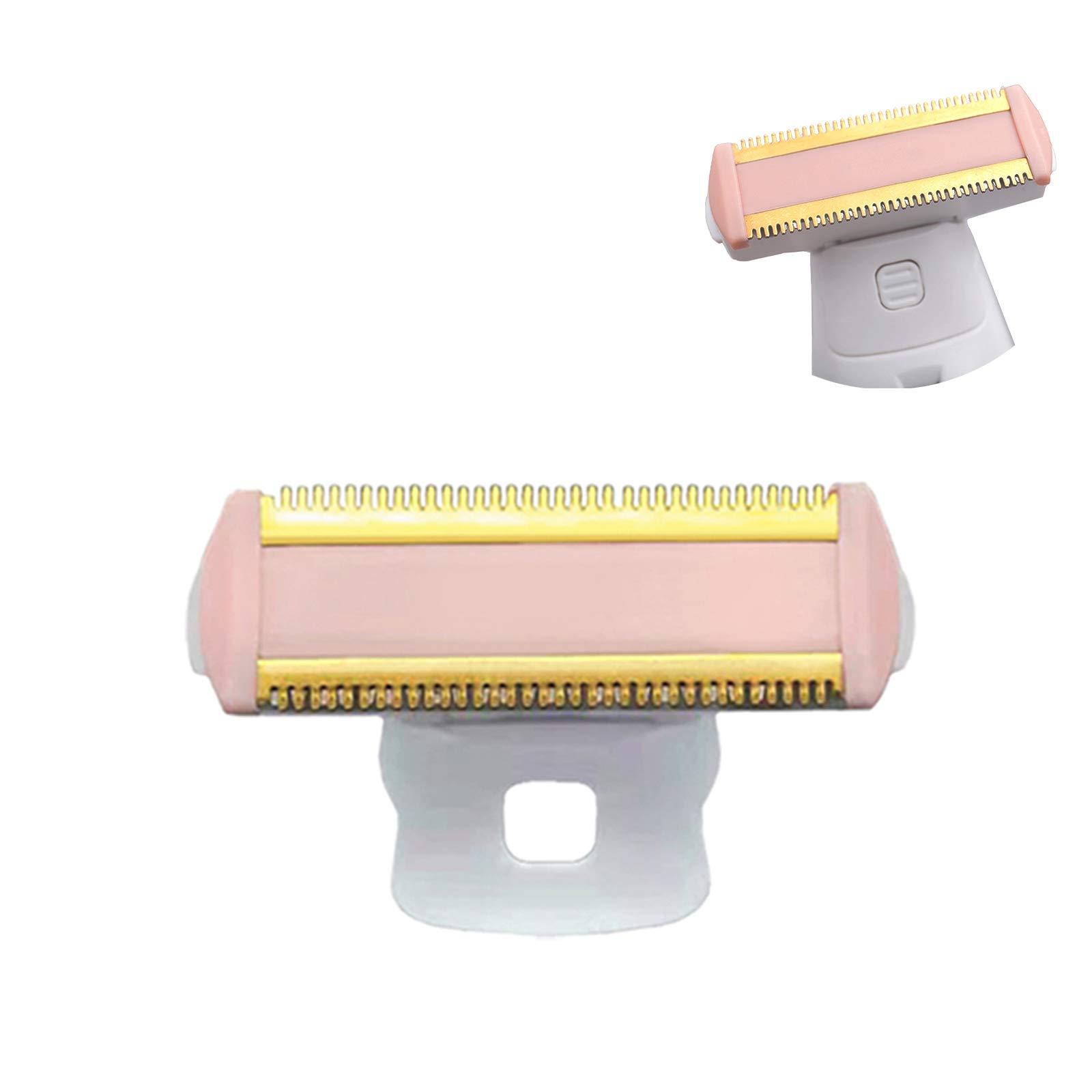 INVODA Women Shaver Replacement Heads Compatible with Finishing Touch Flawless Body Rechargeable Ladies Shaver Hair Remover Heads (1PCS)