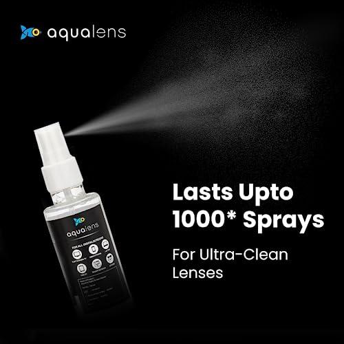 AQUALENS CONTACT LENSES Aqualens Digital Lens Cleaner all devices - DSLR Camera, Laptop, TV, Mobile phone Desktop Pack of 2 (100 ml Each)