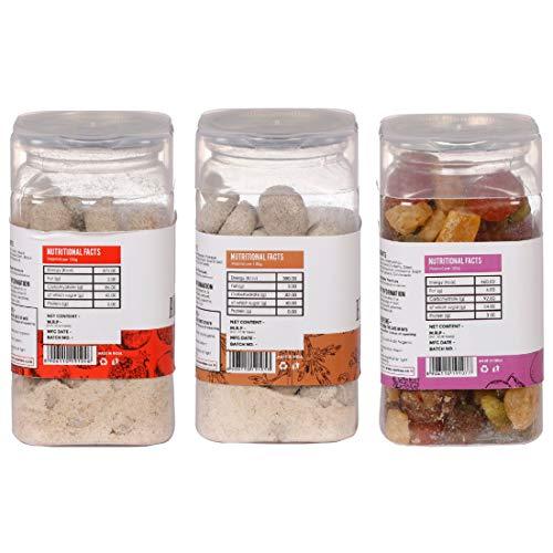 New Tree New Tree Anardana Goli, Hing Bites and Chatpata Fruit Bhel, Combo of 3 (Total Weight: 540gm) || Sweet & Chatpata Candy II