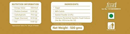 Exotica Exotica EZZENSO Instant Kesar Badam Milk Powder Almond and Saffron Premix 500 Gm