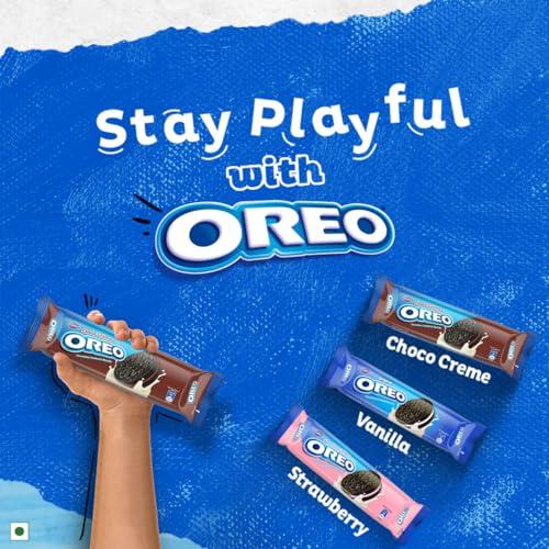 Oreo Oreo Cadbury Chocolate Flavour Cream Sandwich Biscuit, 481.25 Gram , Pack Of 2 X 481.25 Gram Jumbo Pack