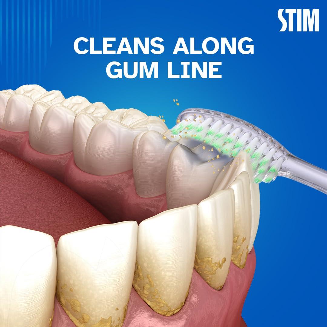 STIM STIM Silky Toothbrush | Super Soft Toothbrush | Pack of 12