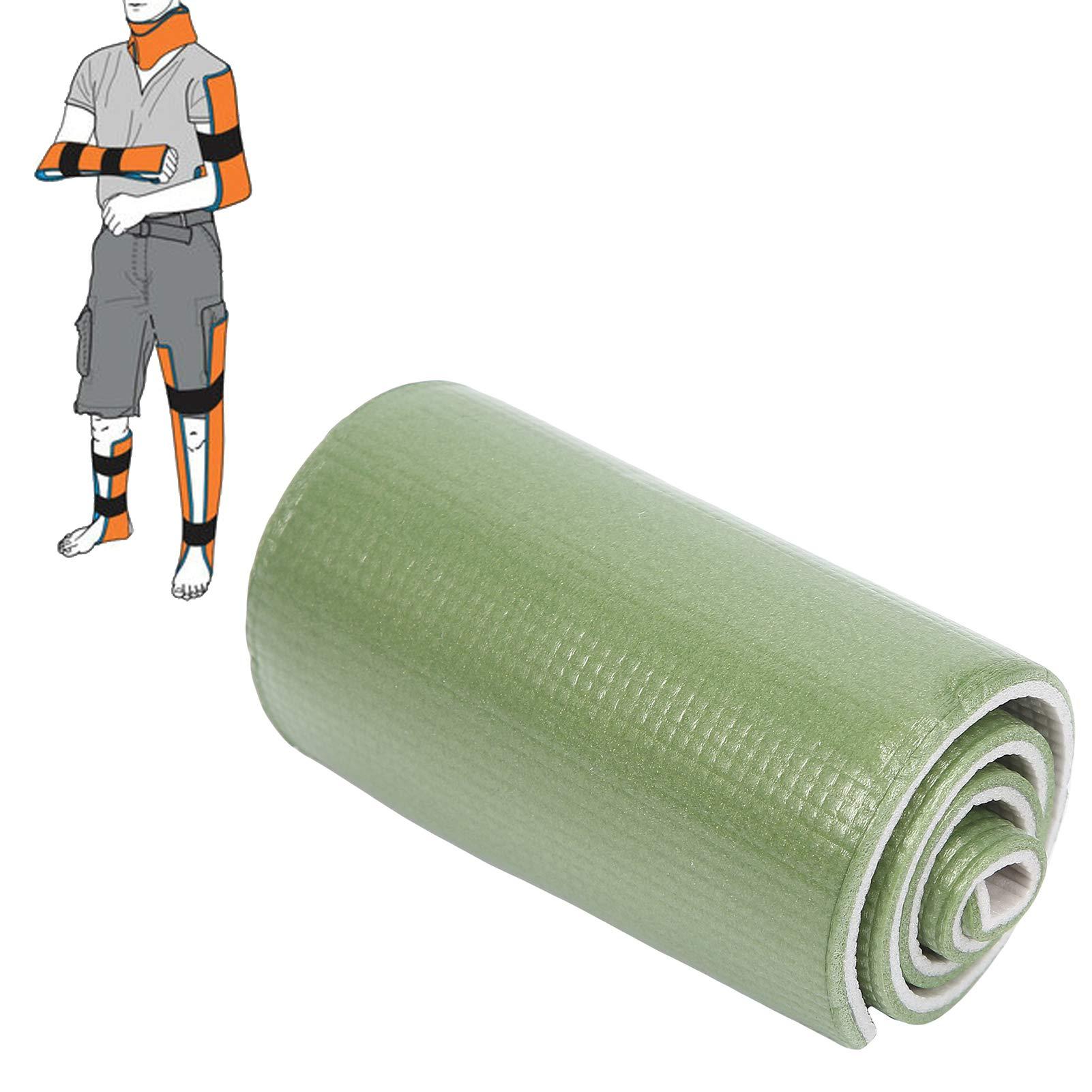 Shanrya Rolled Splint Flexible Support, Universal Flexible Roll Splint for Protection for Neck Wrist Arms Legs Knee Foot Finger(15 * 92cm)