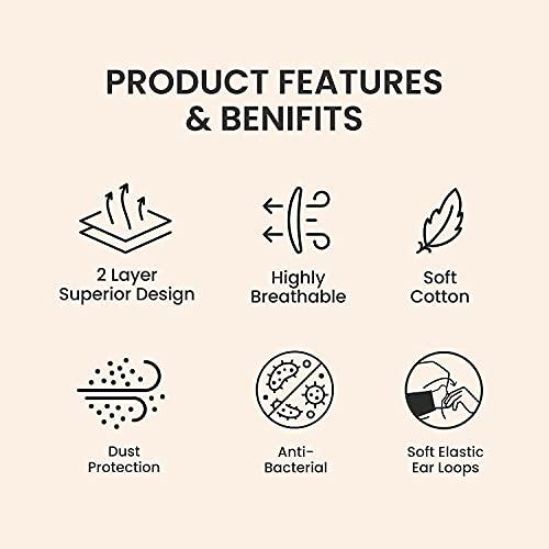 Rarissime Rarissime BTS Love Symbol 2 ply Cloth Face Mask