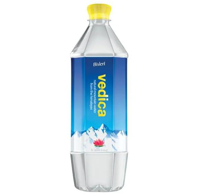 Generic Bisleri Vedica 1 Litre Water Bottles (Pack of 12 Bottles)