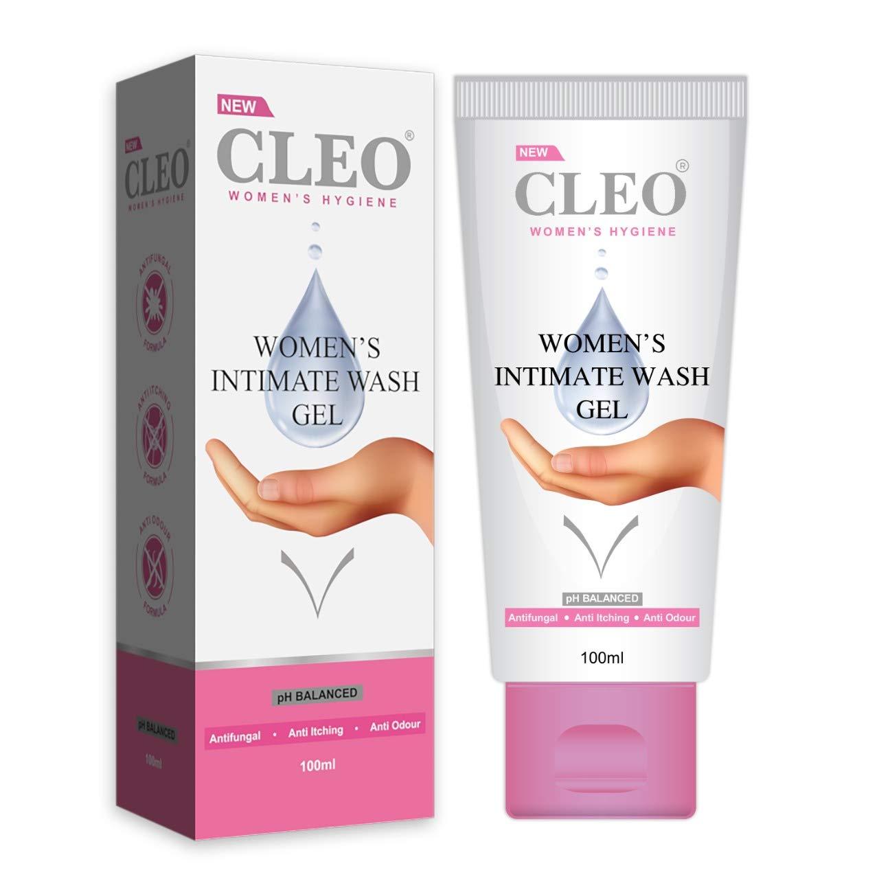 Cleo Cleo Women's Intimate Wash- Non Drip Gel | Hygiene Wash for Women, Easy & Effective Application (100 ml)