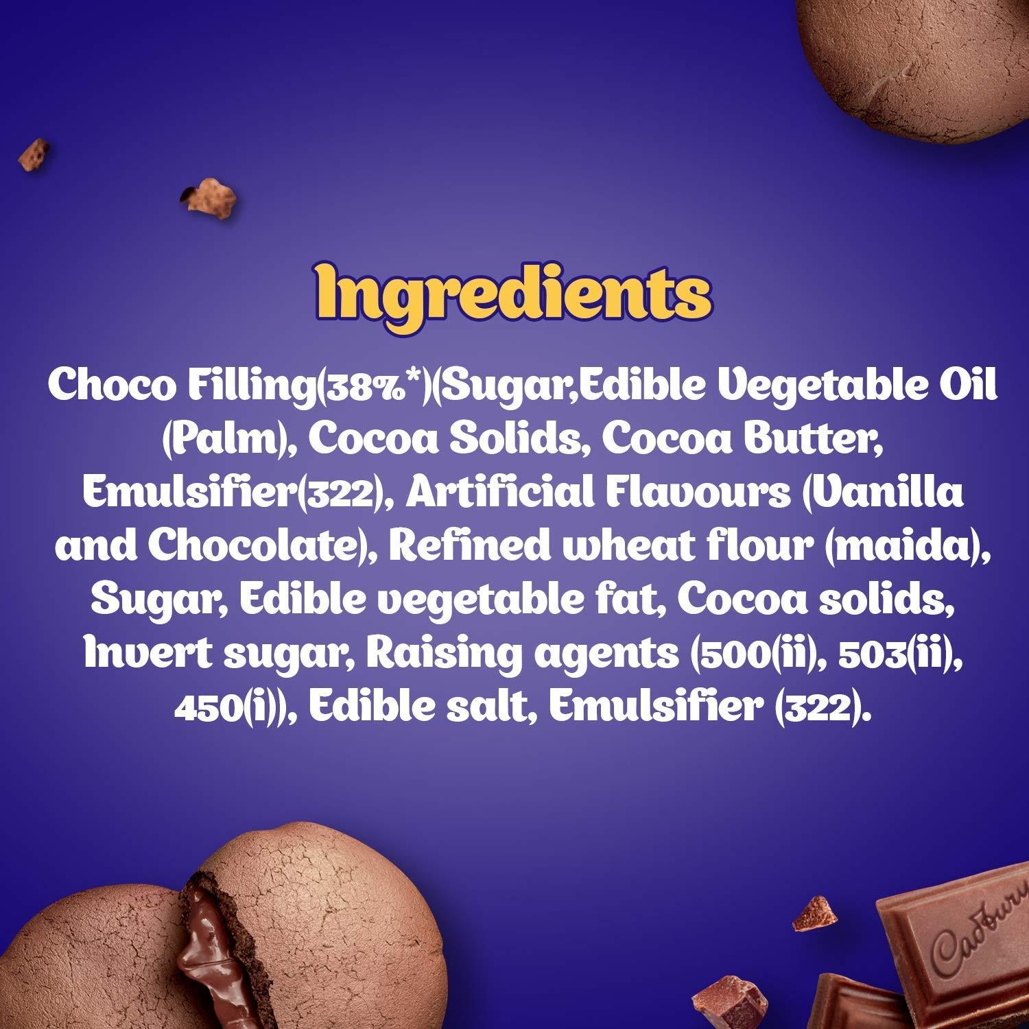 Cadbury Cadbury Chocobakes Choc Layered Cakes, 21g((15 Pieces)