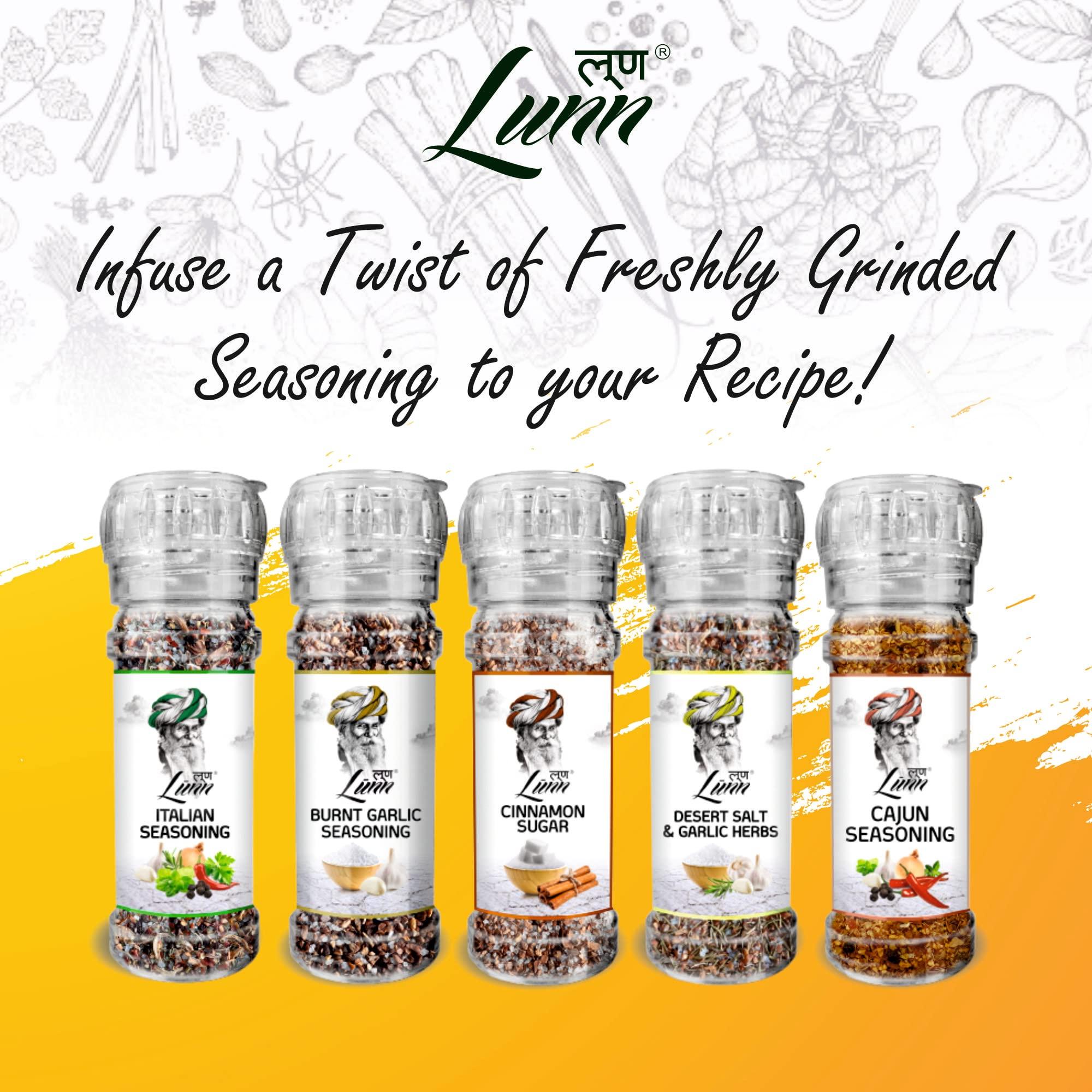 LUNN LUNN MINERAL RICH THAR DESERT SALT | 1 KG EACH | PACK OF 3 (POUCH)