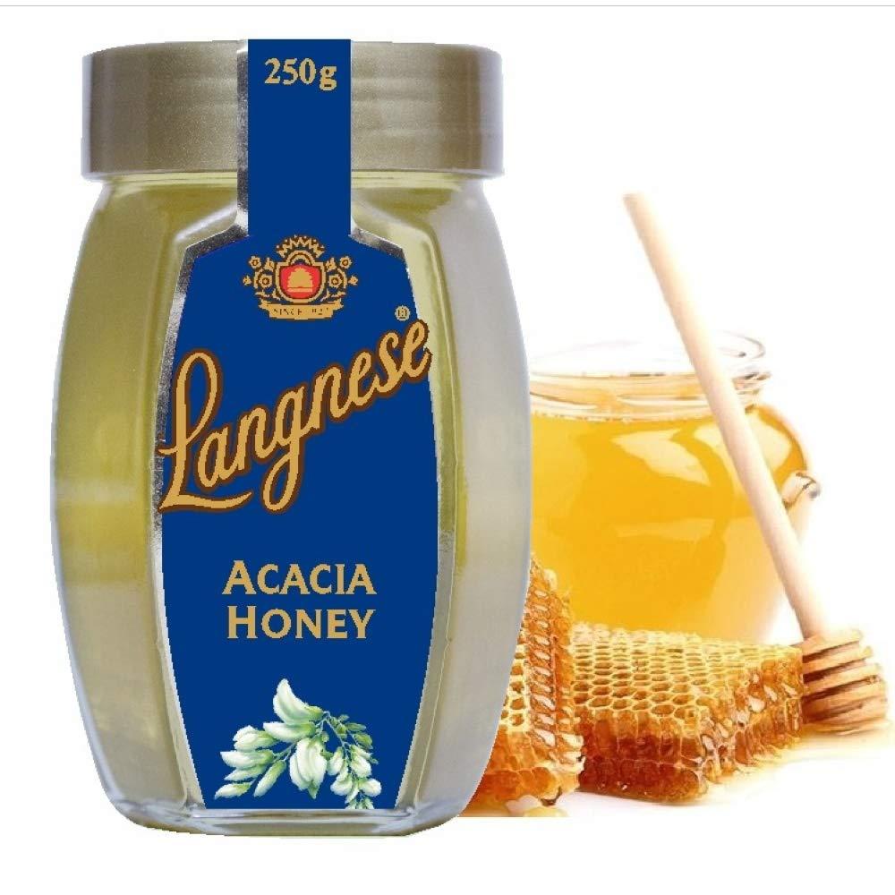 Langnese Langnese Acacia Honey 250g, 100% Pure Honey from Langnese Germany