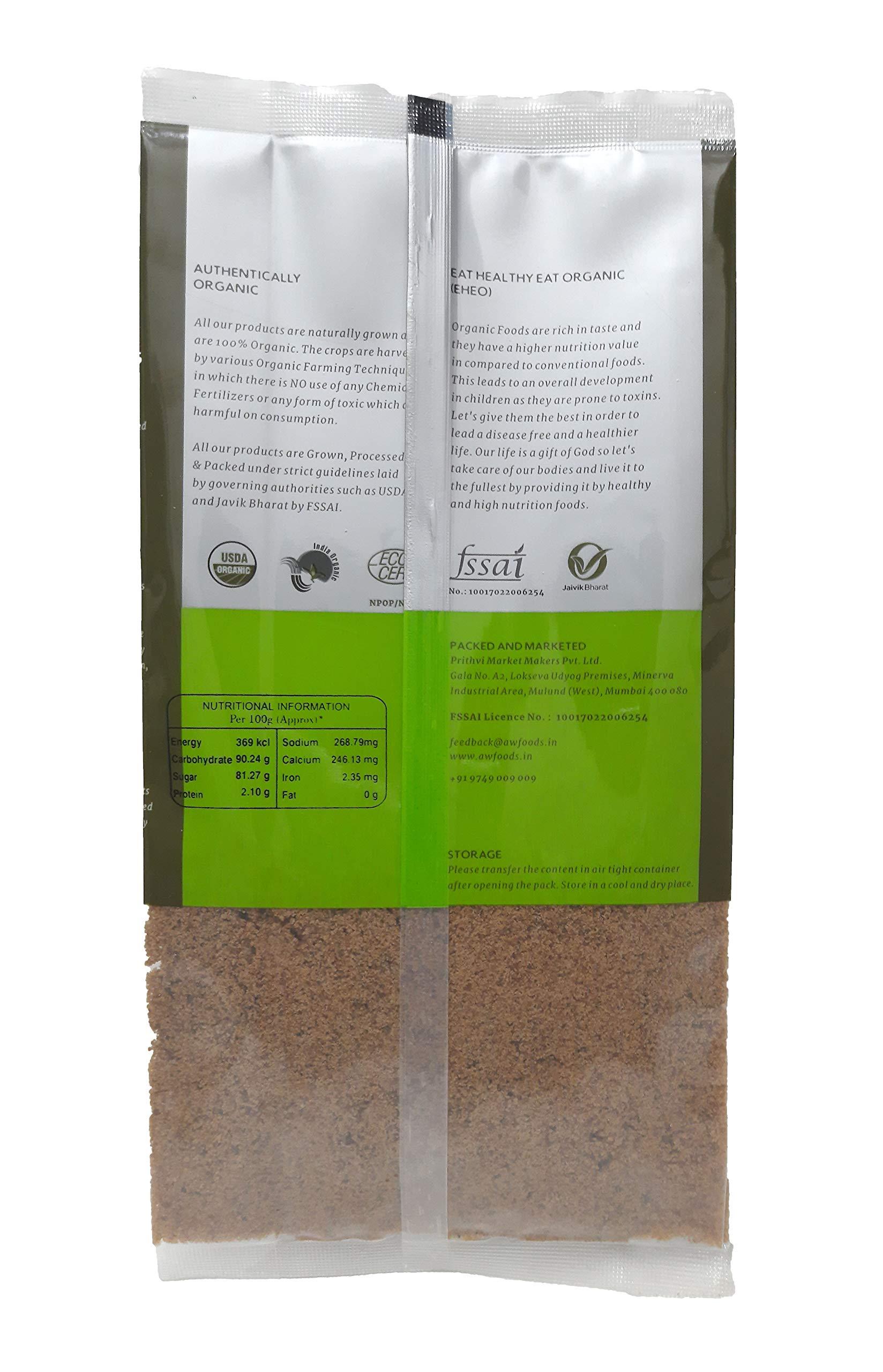 Ancient Wisdom Ancient Wisdom Organic Jaggery Powder Handmade | Unrefined and Chemical Free 500 Grams