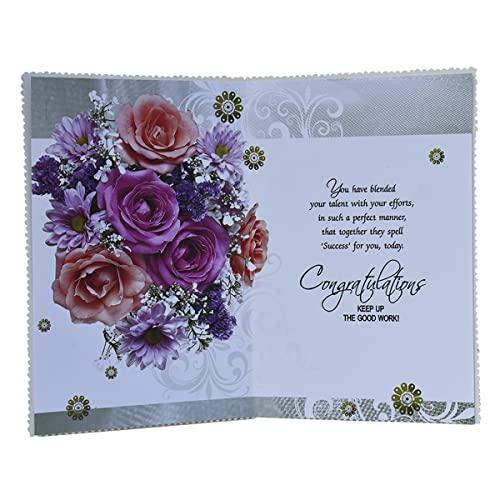 Saugat Traders Saugat Traders Congratulations Gift Set for Women and Girls - Gift Pack of Congratulations Greeting Card with Queen Crown Coffee Mug and Chocolate Box | Gift for Wedding Anniversary