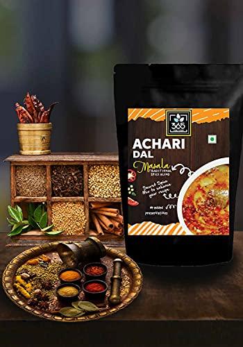 365 STORE TO DOOR 365 STORE TO DOOR Indian Spice - Achari Dal Masala, 250 gm | Homemade Powdered | Spices for Healthy Cooking | Ready to use | All Seasonings Spices | Spice Mix – Pack of 1