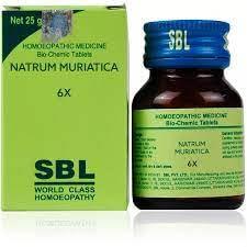 Way2ship SBL Natrum Muriaticum 6X (25g) || Pack of 4