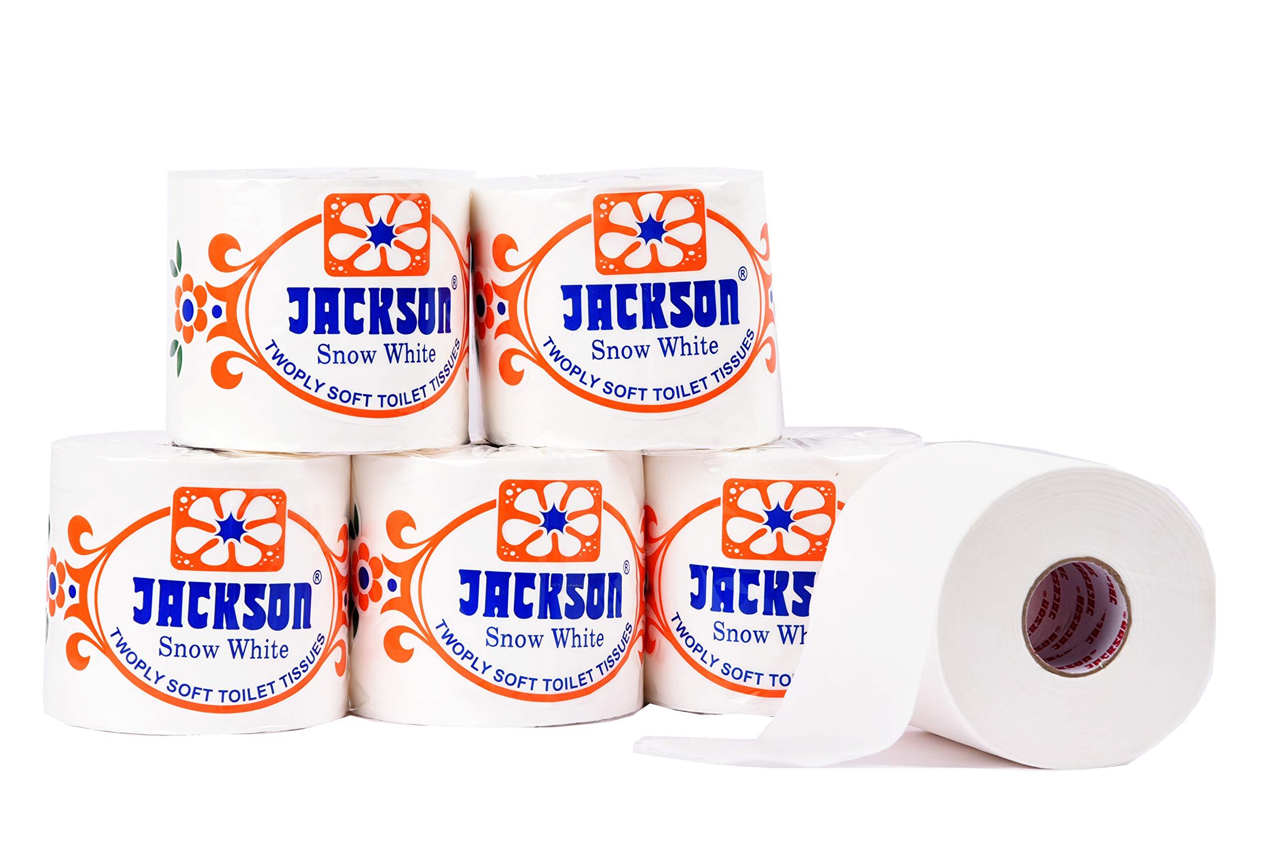 Jackson Jackson Toilet Paper Super Jumbo Size (Pack Of 12) Roll 550 Pulls/Roll 175gms/Roll Guaranteed