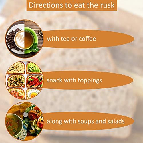 Nutribee Nutribee 100% Whole Wheat Atta Rusk | Refined Sugar-Free | Healthy Diet Toast | No Maida and Sugar | No Preservatives | 840g