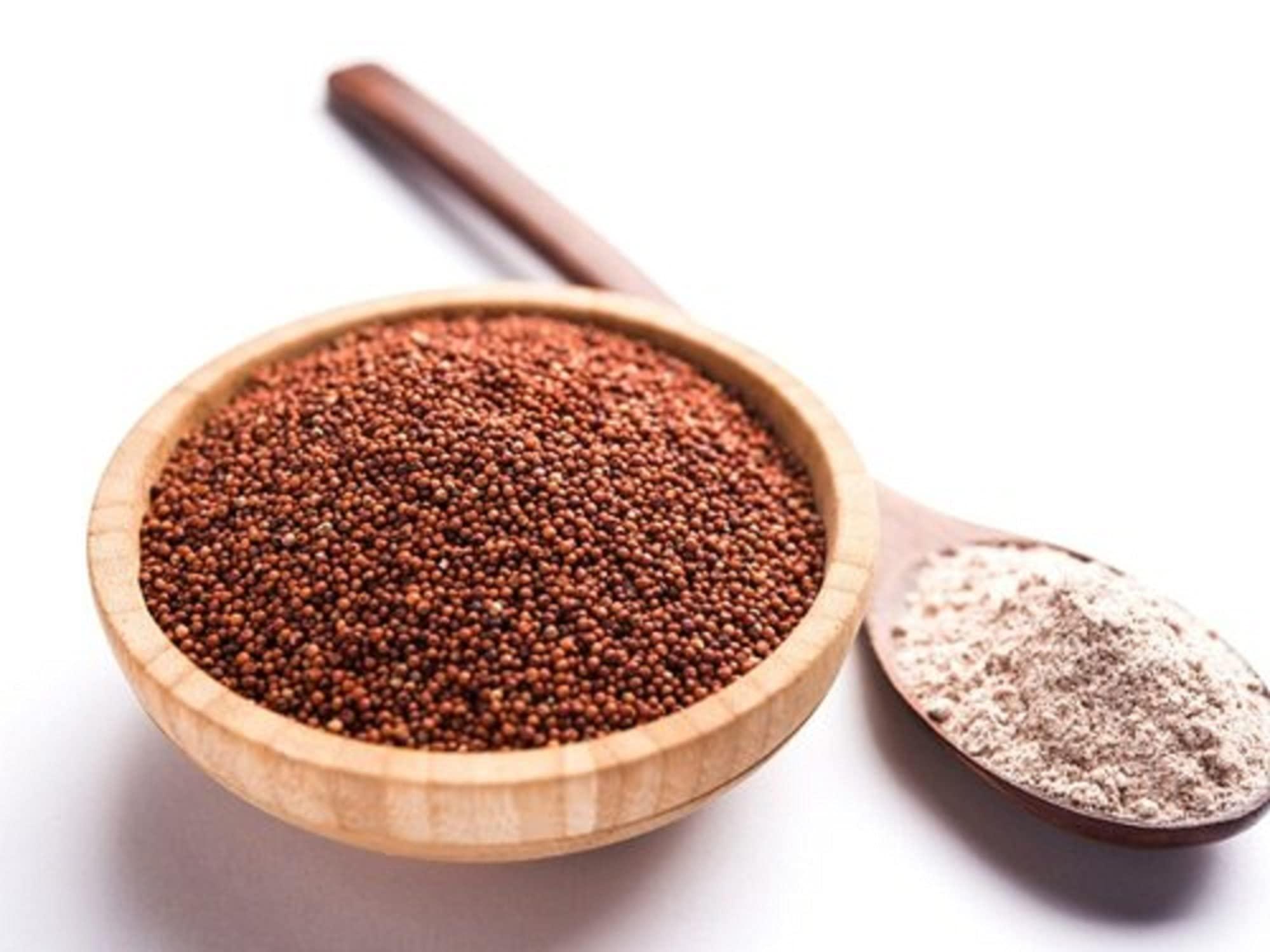 VGBNP VGBNP 100% Natural & Original Finger Millet,Kezhvaragu (Ragi Whole grain/ragulu) Pure Nachani,Ragi Seeds (Mandua | Nagli | Mandia) Healty Grains Fibre Rich Ragi- 1kg