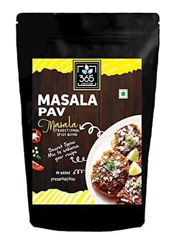 365 STORE TO DOOR 365 STORE TO DOOR Indian Spice – Masala Pav, 250 gm | Homemade Powdered | for Healthy Cooking | Ready to use | All Seasonings Spices | Pure & Hygiene | Spice Mix – Pack of 1