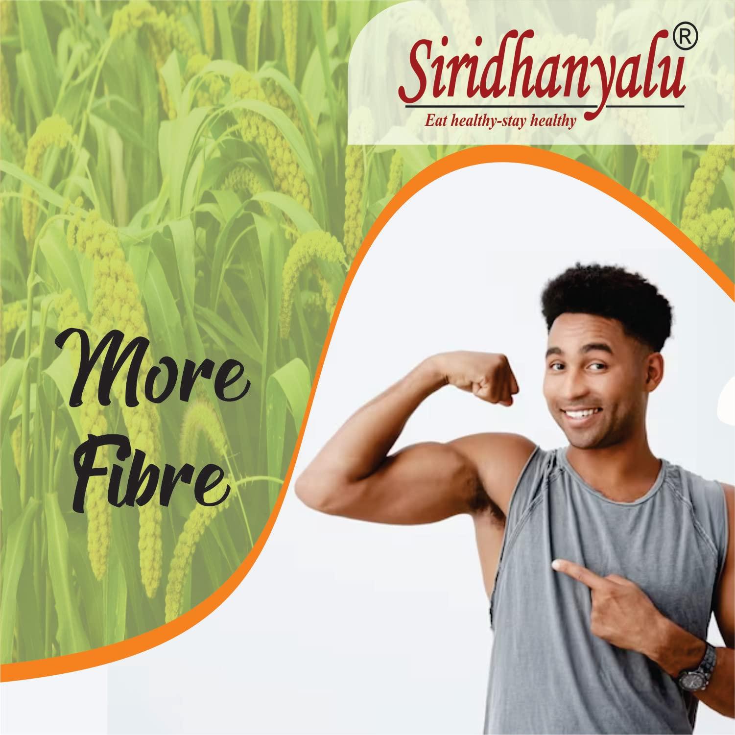 SIRIDHANYALU siridhanyalu Unpolished Millet Siridhanya 5 Types of Organic Millets Rice Little Kodo Browntop Barnyard & Foxtail -Punjabi (Gwt. 3500Gm)