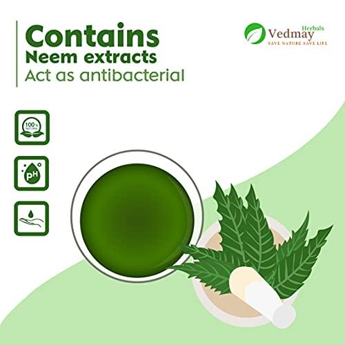 Vedmay Herbals Vedmay Herbals, Ecosafe Hand Wash (Pack of 5, Neem)