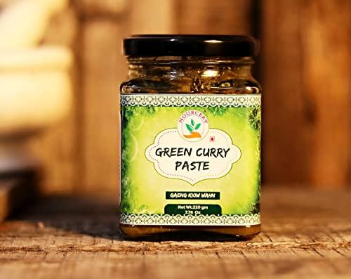 NOURCERY Nourcery Thai Green Curry Paste, 220g Jar [GAENG KIOW WAHN]