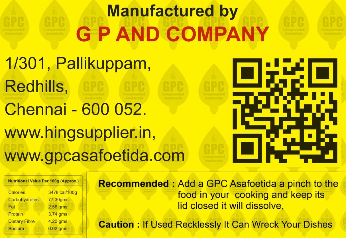 GPC GPC Compounded Asafoetida (Hing) Powder (01)