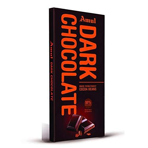 Amul Amul Dark Chocolate, 150Gm. (Pack of 2)