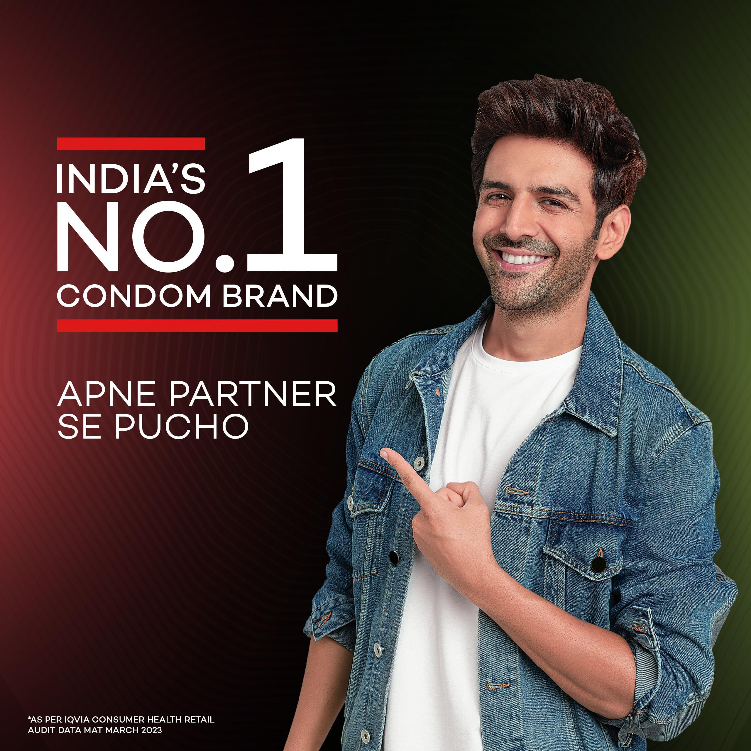 Manforce Manforce High Double Apple Flavoured Condom| Ultra Thin With 0.05mm Thinness| Smooth and Natural Feel| Lubricated Latex Condom| Electronically Tested| Pack of 30