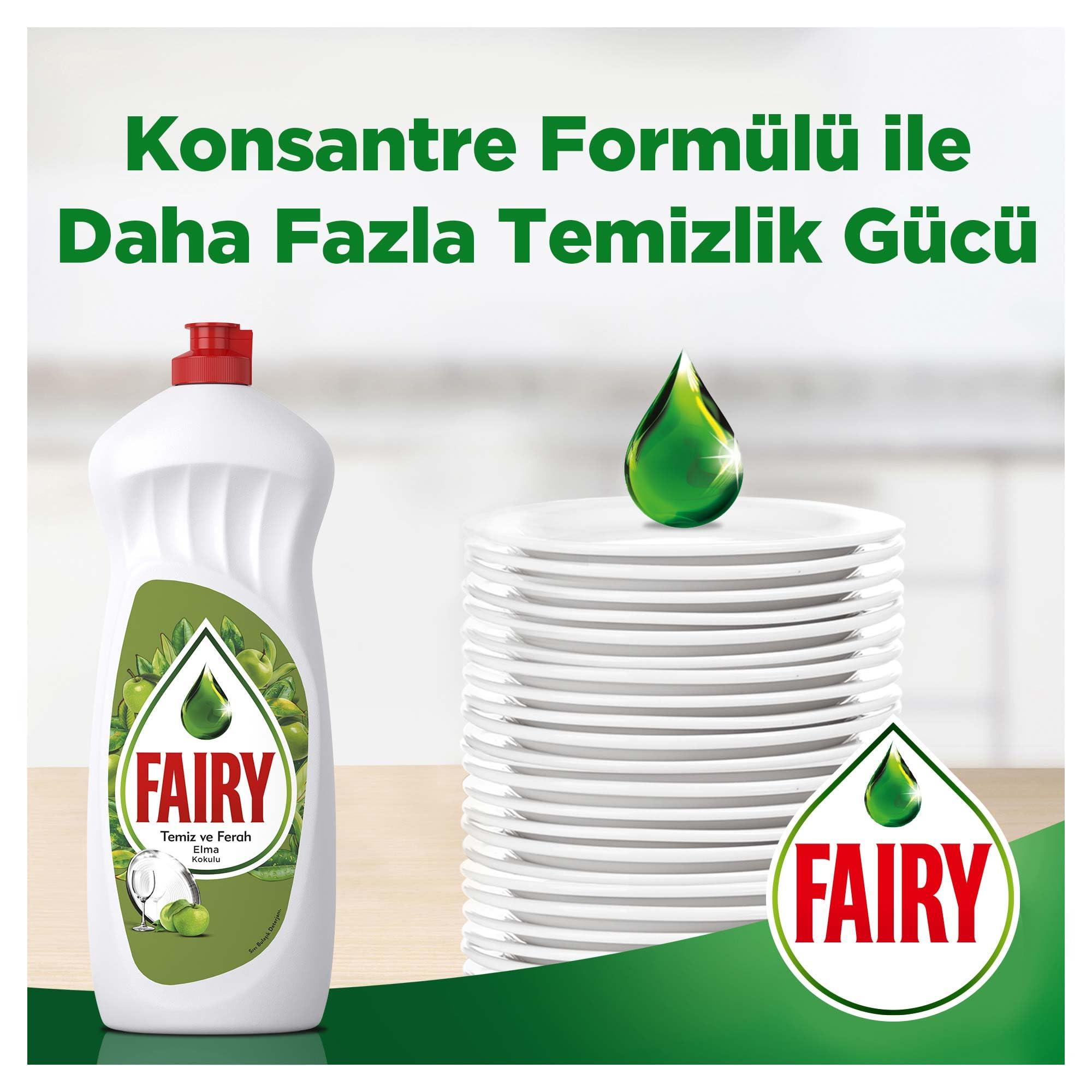 FAIRY Fairy Clean & Fresh Liquid Dishwashing Liquid 650 ml Apple