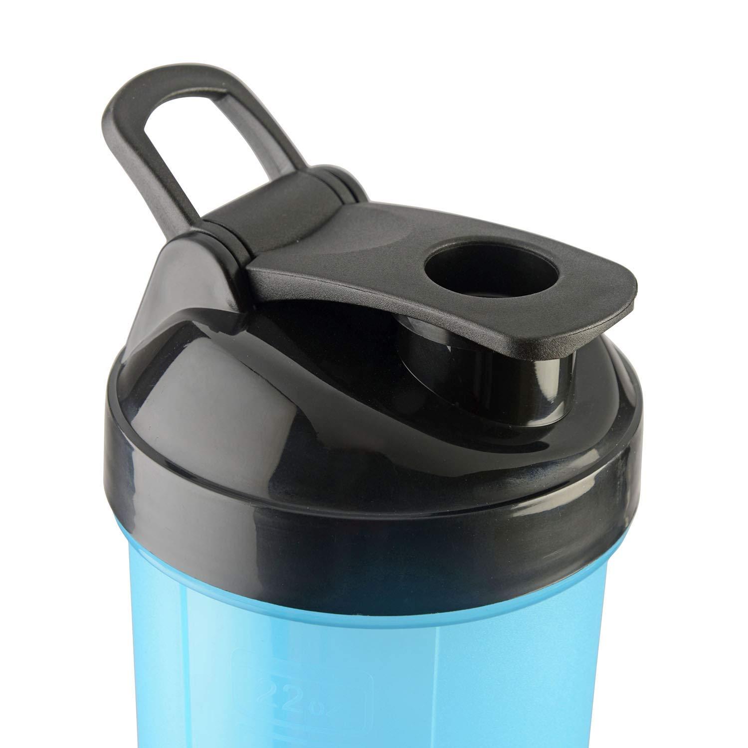 HAANS HAANS Typhoon Protein Gym Shaker Bottle 700 ml (Blue)